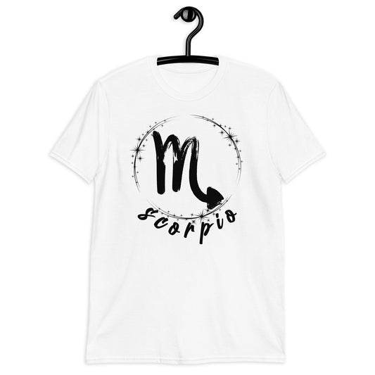 Escorpio Zodiac Astrología camiseta unisex de manga corta