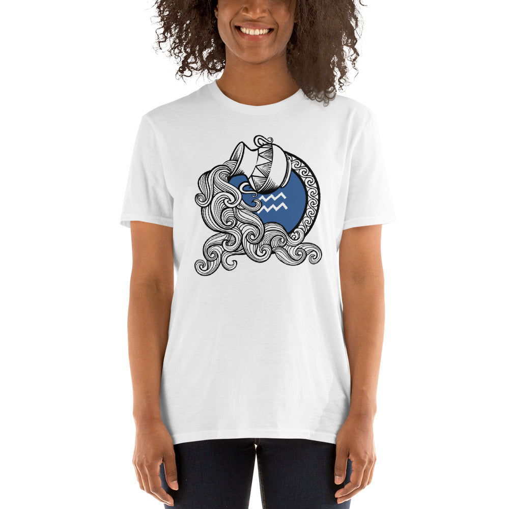 Wassermann Kurzarm Unisex T-Shirt