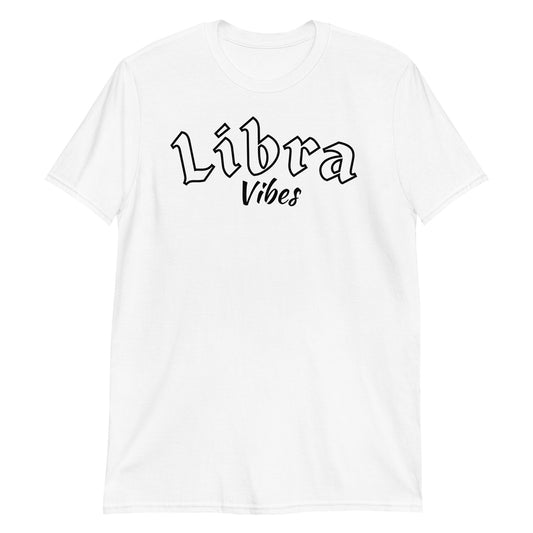 Camiseta unisex de manga corta Libra