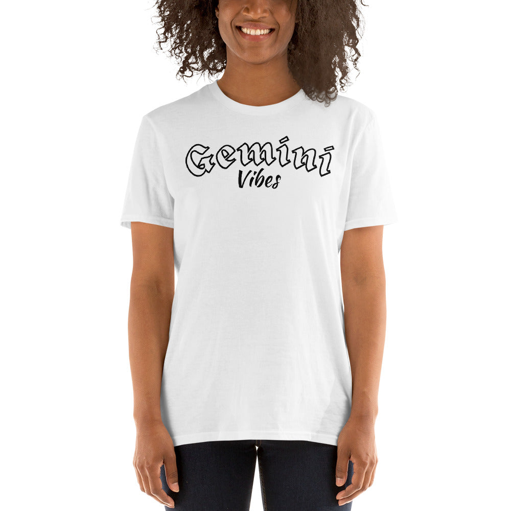 Camiseta unisex de manga corta Géminis