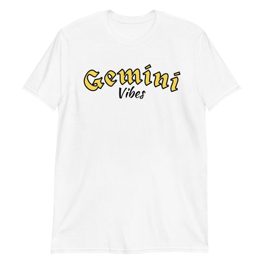 Camiseta unisex de manga corta Géminis