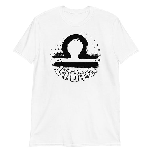 Waage Kurzärmeliges Unisex-T-Shirt