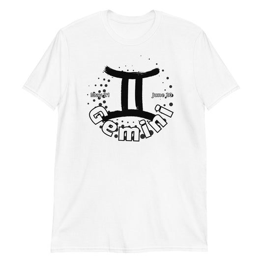 Gemini Kurzarm-Unisex-T-Shirt