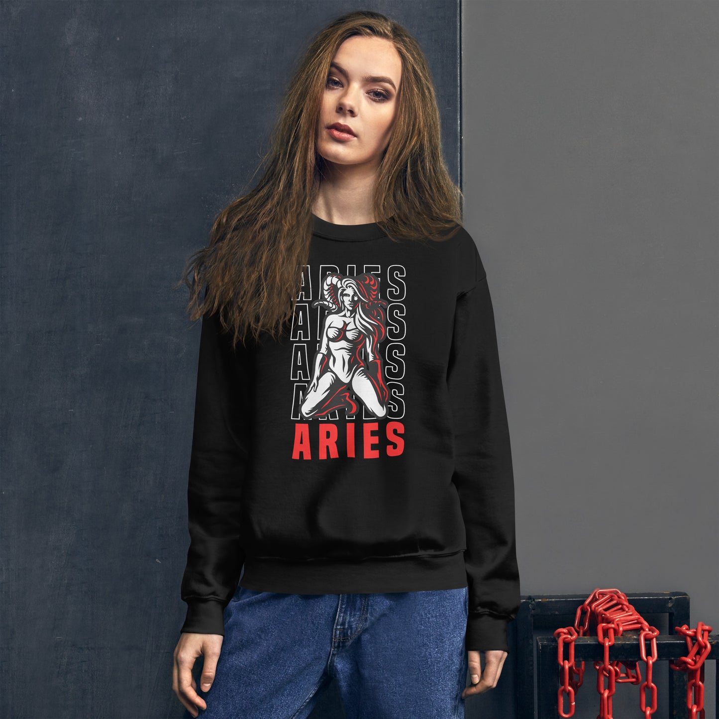 Aries Zodiac Unisex Sweatshirt