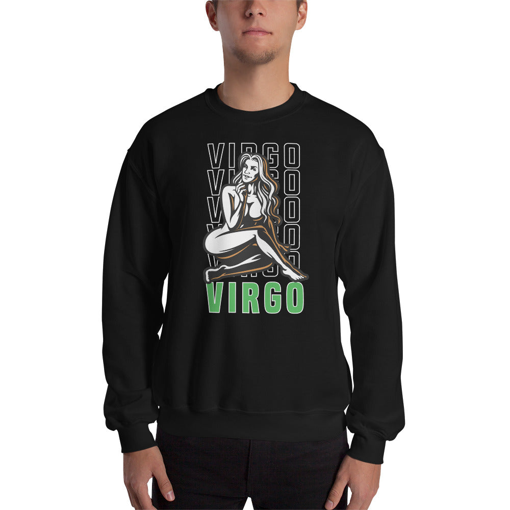 Virgo Zodiac Sign Unisex Sweatshirt