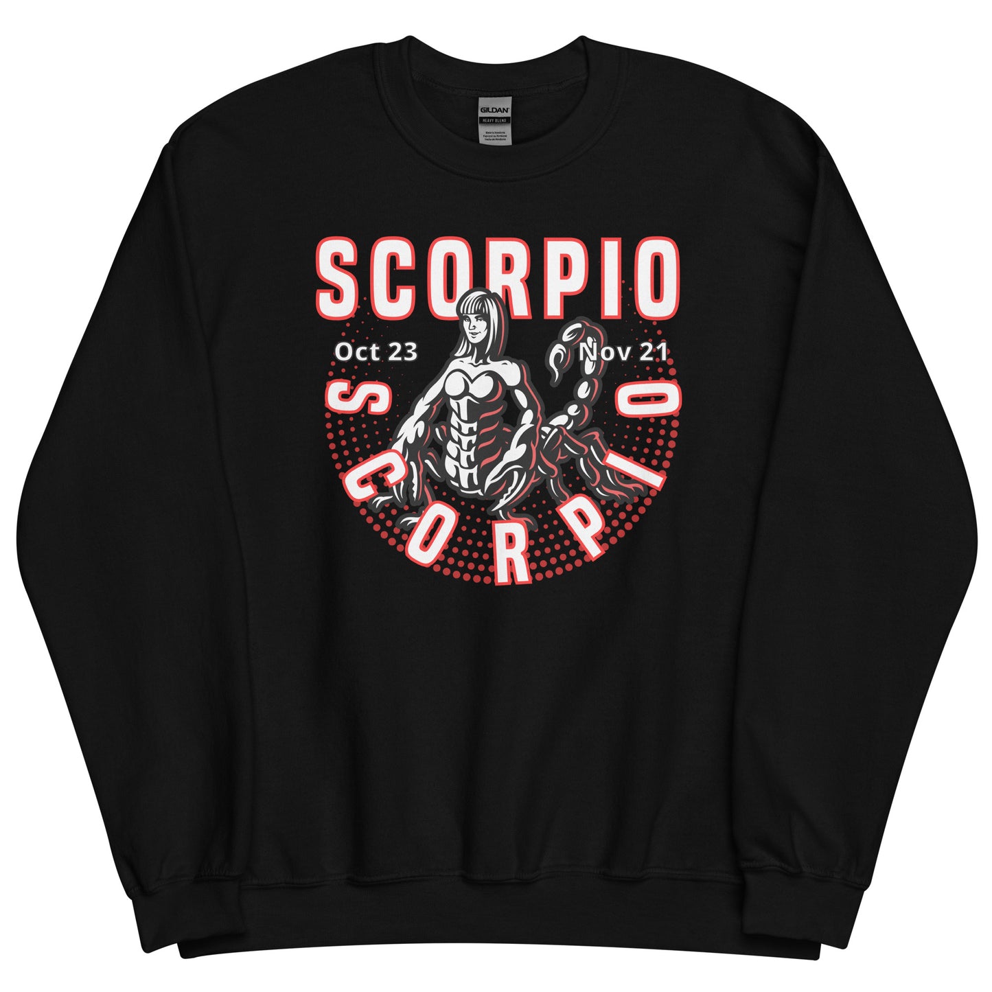 Sudadera unisex con signo del zodiaco Escorpio