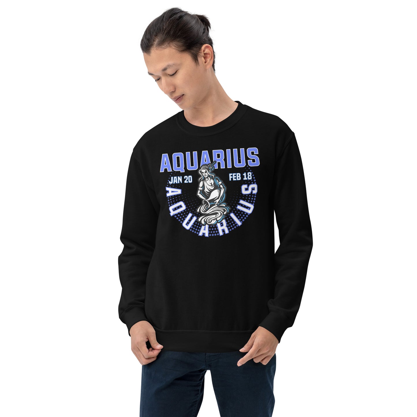 AquariusZodiac Sign Unisex Sweatshirt