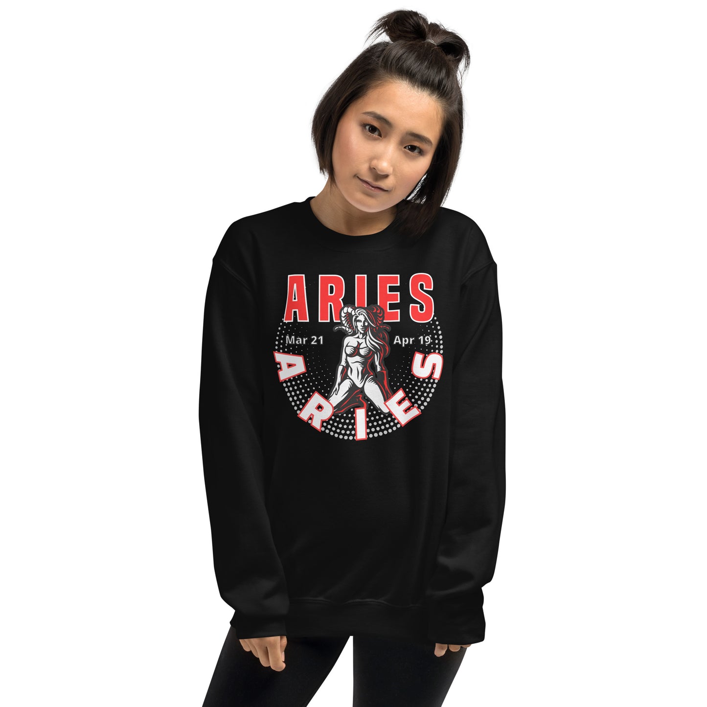 Aries Zodiac Sign Unisex Sweatshirt