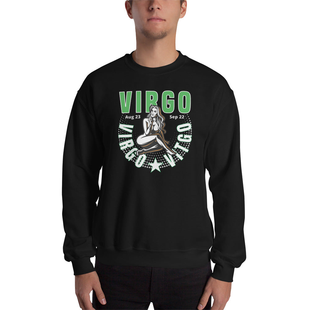 Virgo Zodiac Sign Unisex Sweatshirt