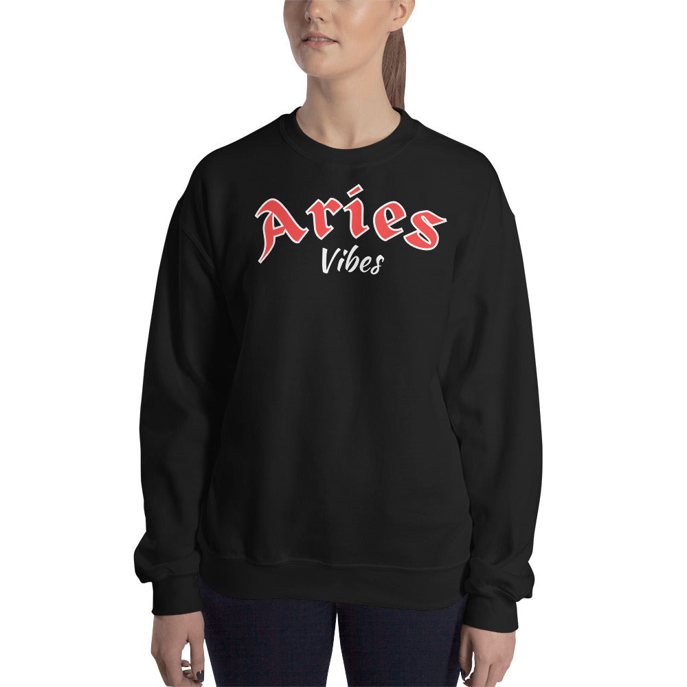 Aries Zodiac Sign Unisex Sweatshirt