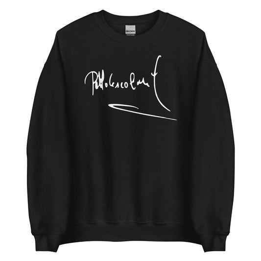 Pablo Escobar Signature, El Patron, Cartel de Medellin Grafikdesign Unisex Sweatshirt