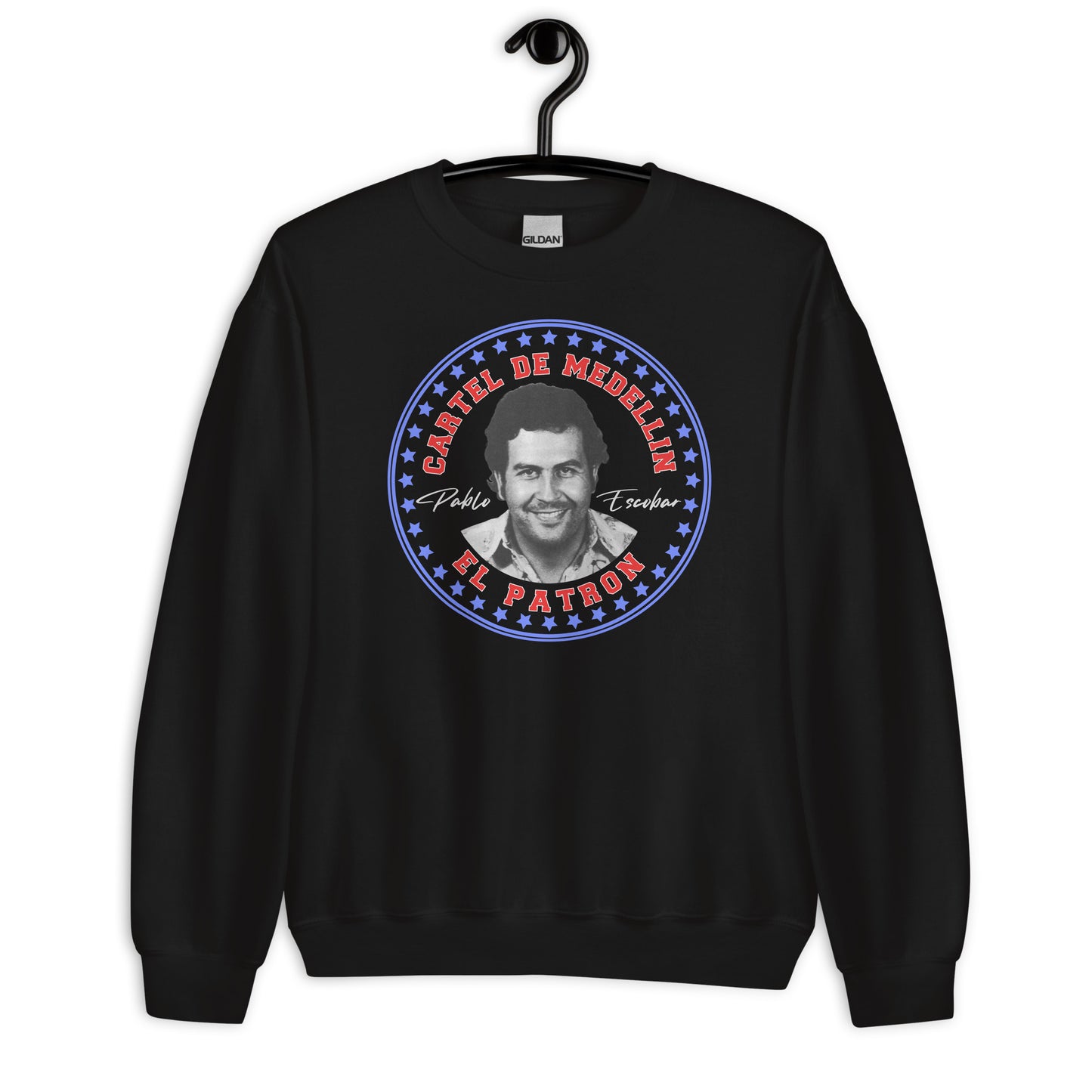 Pablo Escobar, El Patron, Cartel de Medellin Graphic Design Unisex Sweatshirt