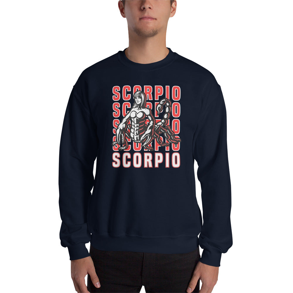 Sudadera unisex con signo del zodiaco Escorpio