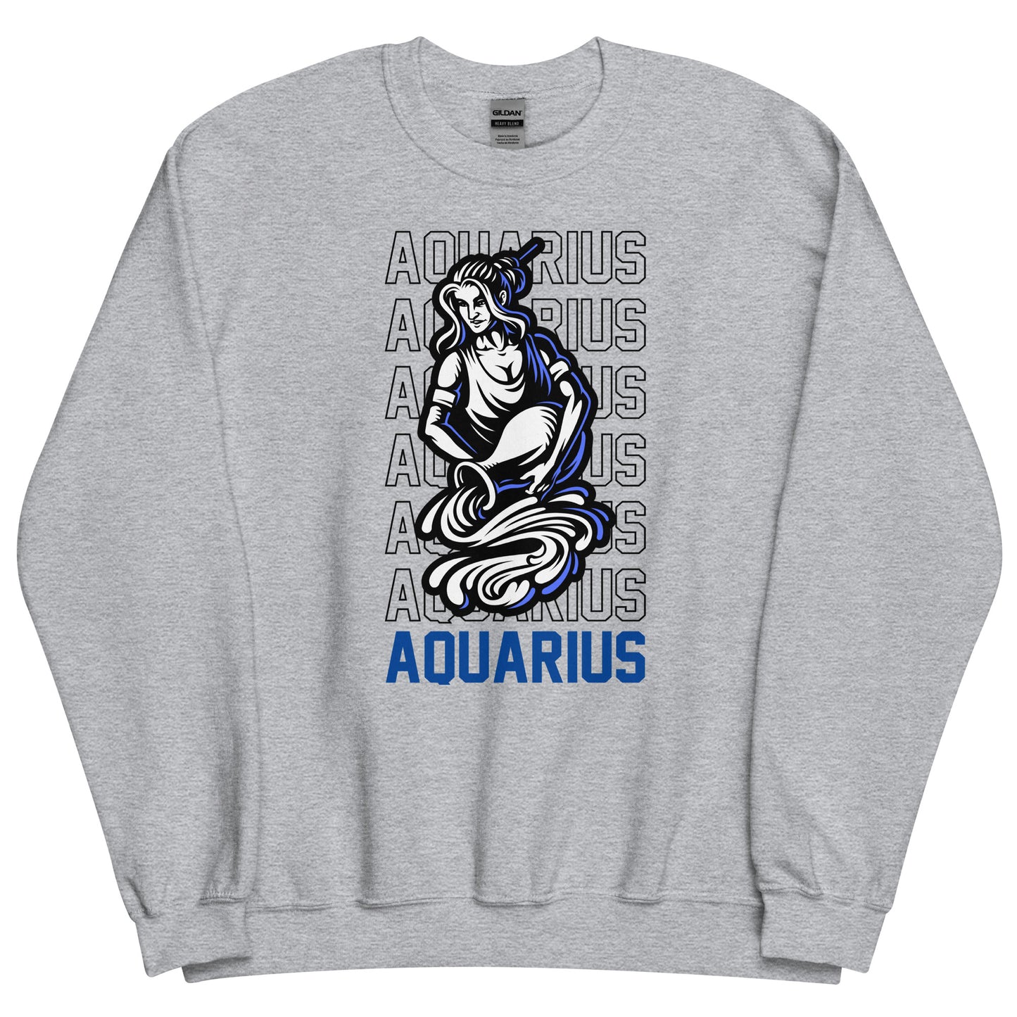 Aquarius Zodiac Unisex Sweatshirt