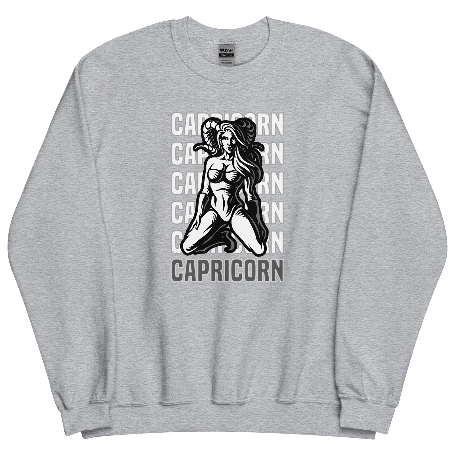 Sudadera unisex con signo del zodiaco Capricornio