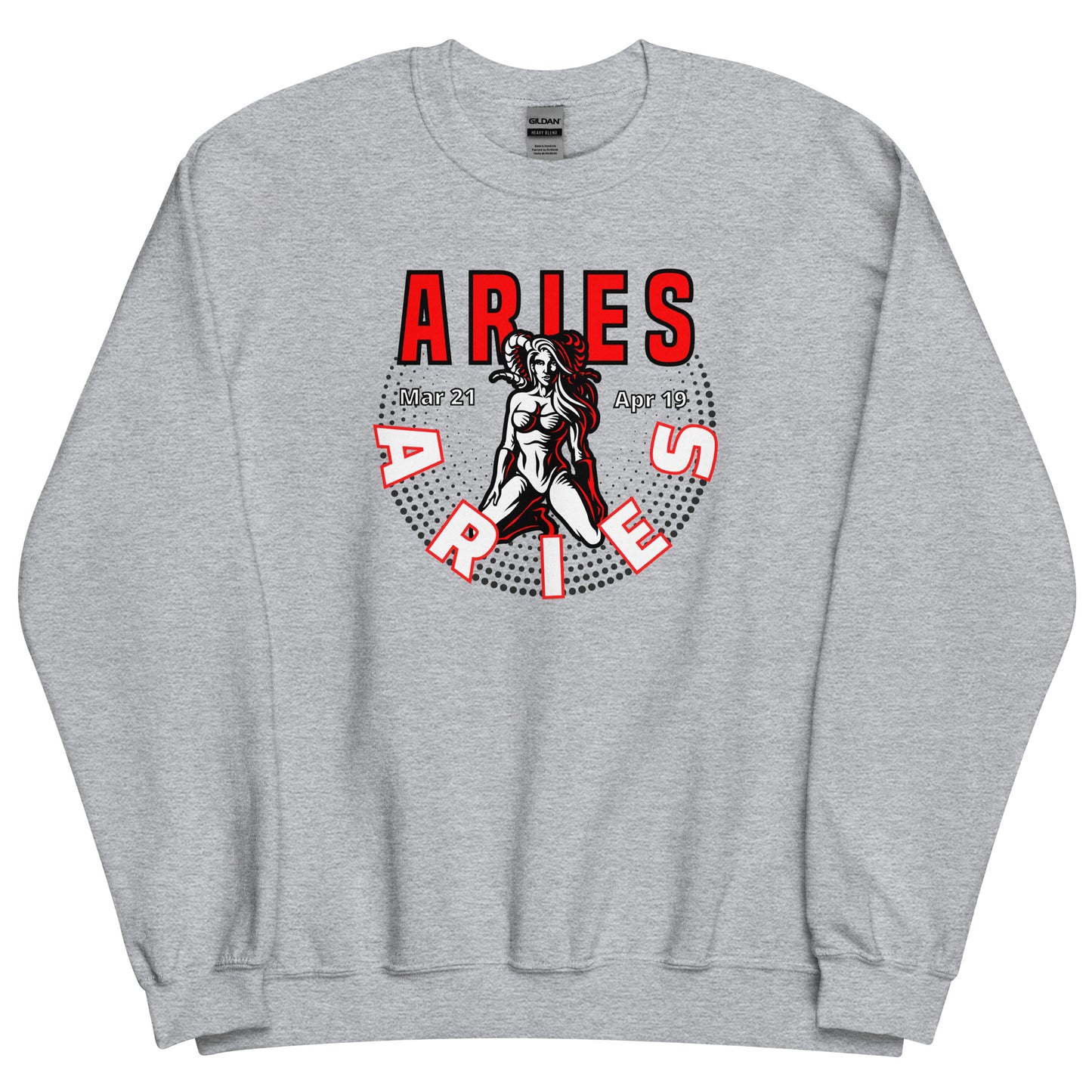 Aries Zodiac Sign Unisex Sweatshirt