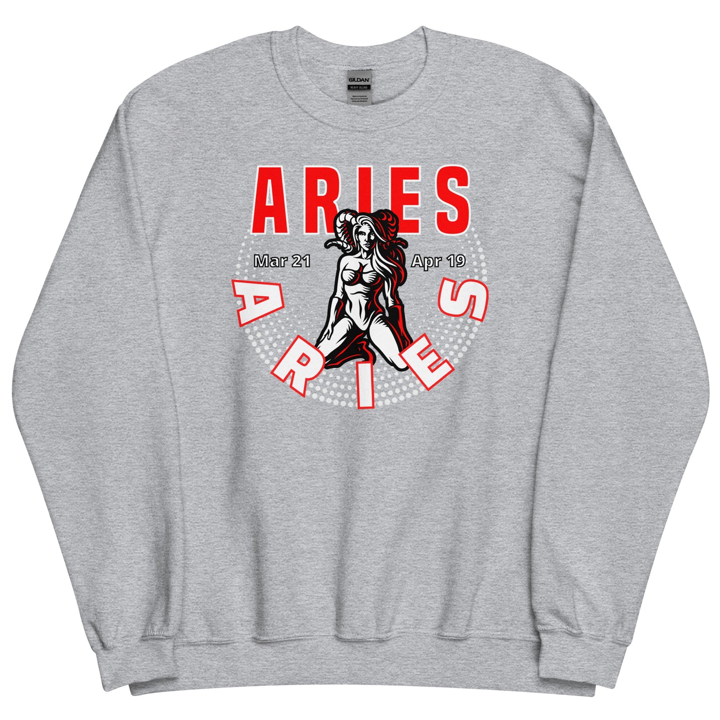 Aries Zodiac Sign Unisex Sweatshirt