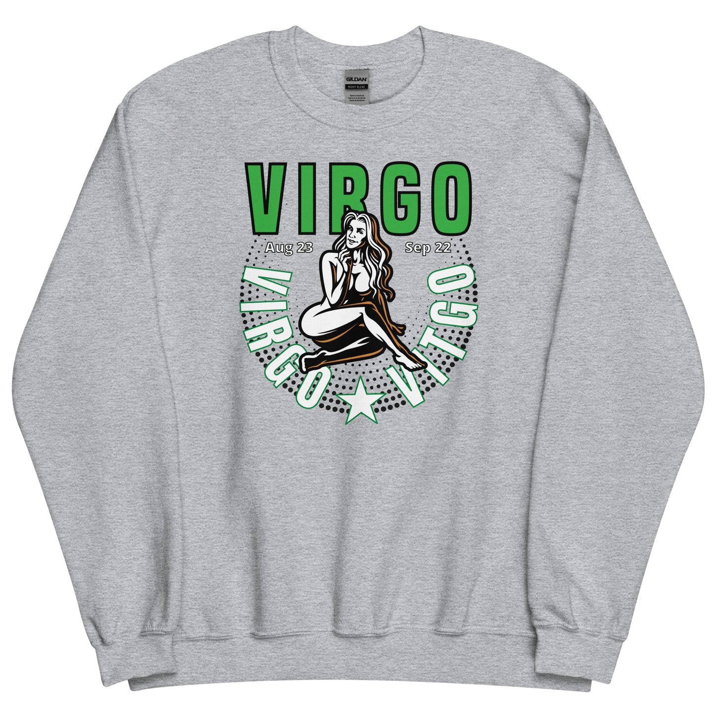 Virgo Zodiac Sign Unisex Sweatshirt