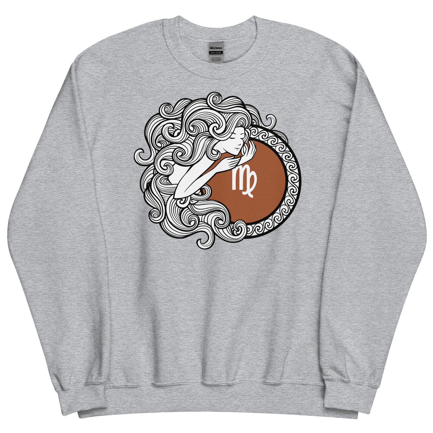 Virgo Zodiac Sign Unisex Sweatshirt