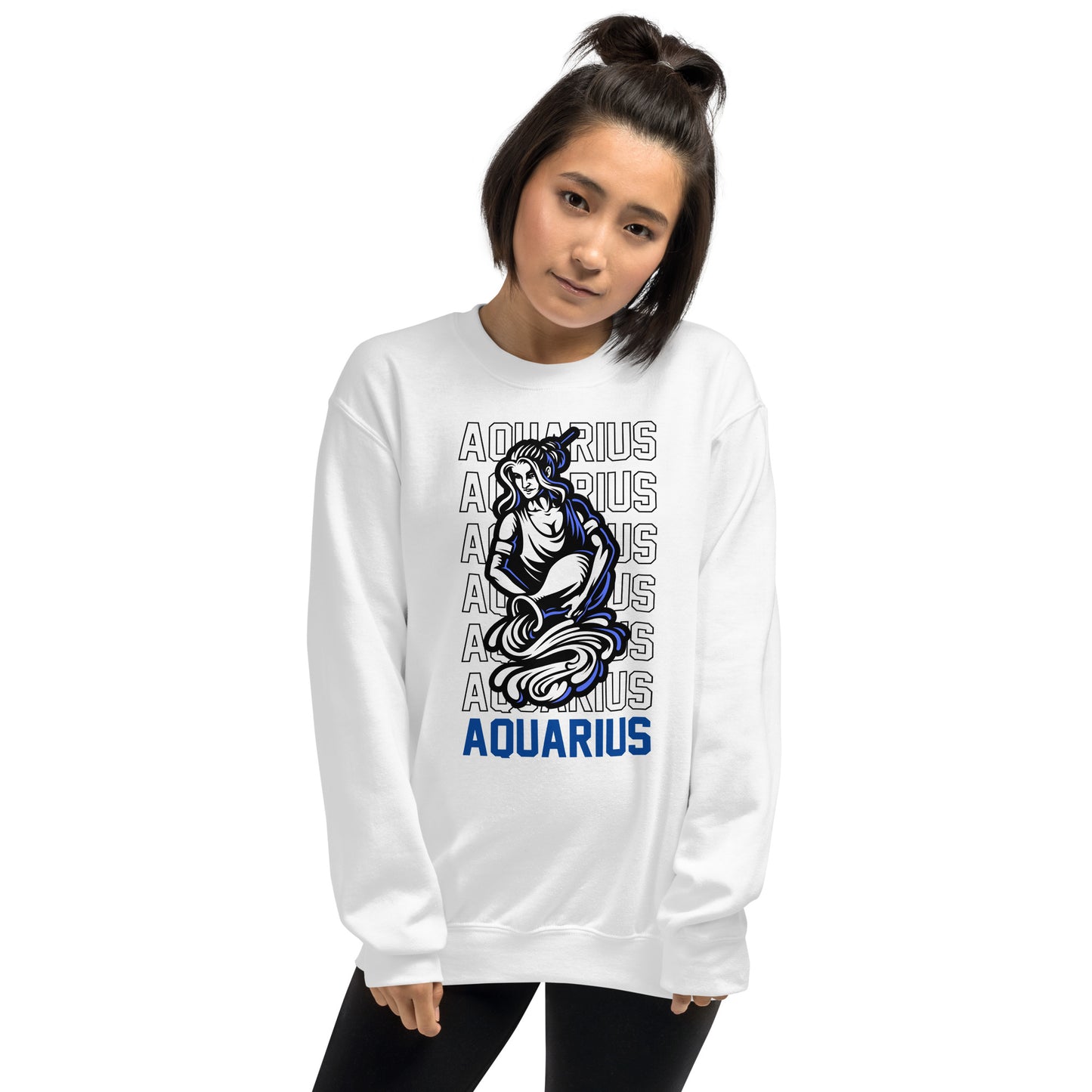 Aquarius Zodiac Unisex Sweatshirt