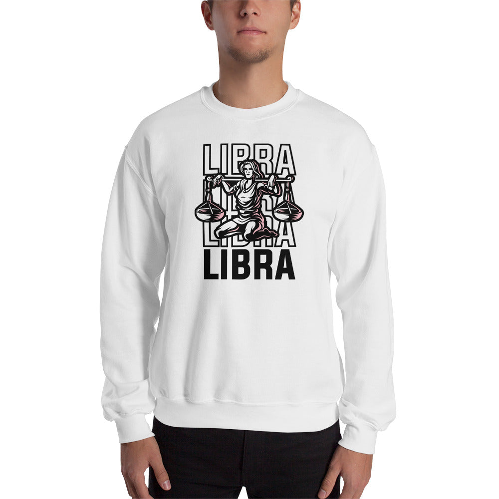 Libra Zodiac Sign Unisex Sweatshirt