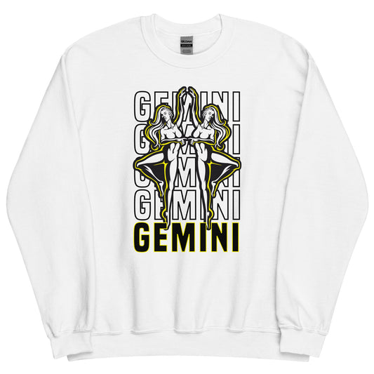 Gemini Zodiac Sign Unisex Sweatshirt