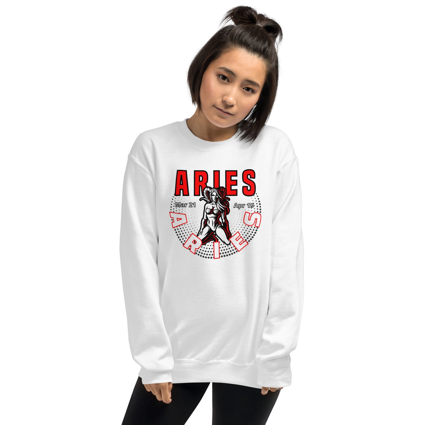 Widder Sternzeichen Unisex Sweatshirt