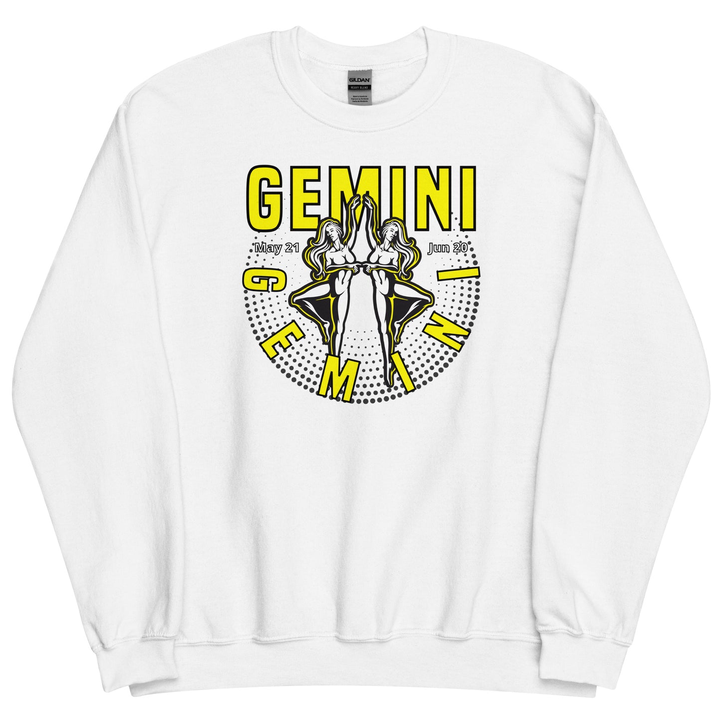 Gemini Zodiac Sign Unisex Sweatshirt