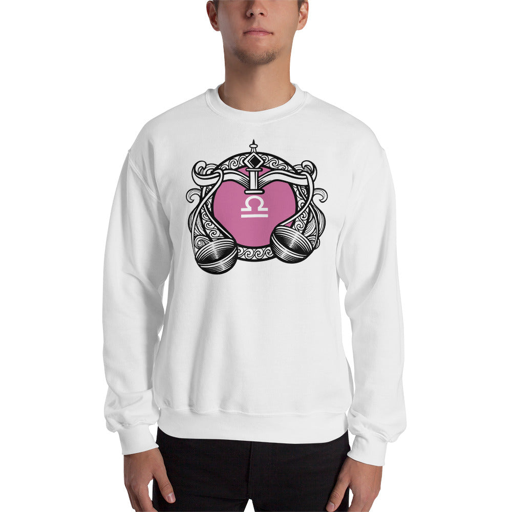 Libra Zodiac Sign Unisex Sweatshirt