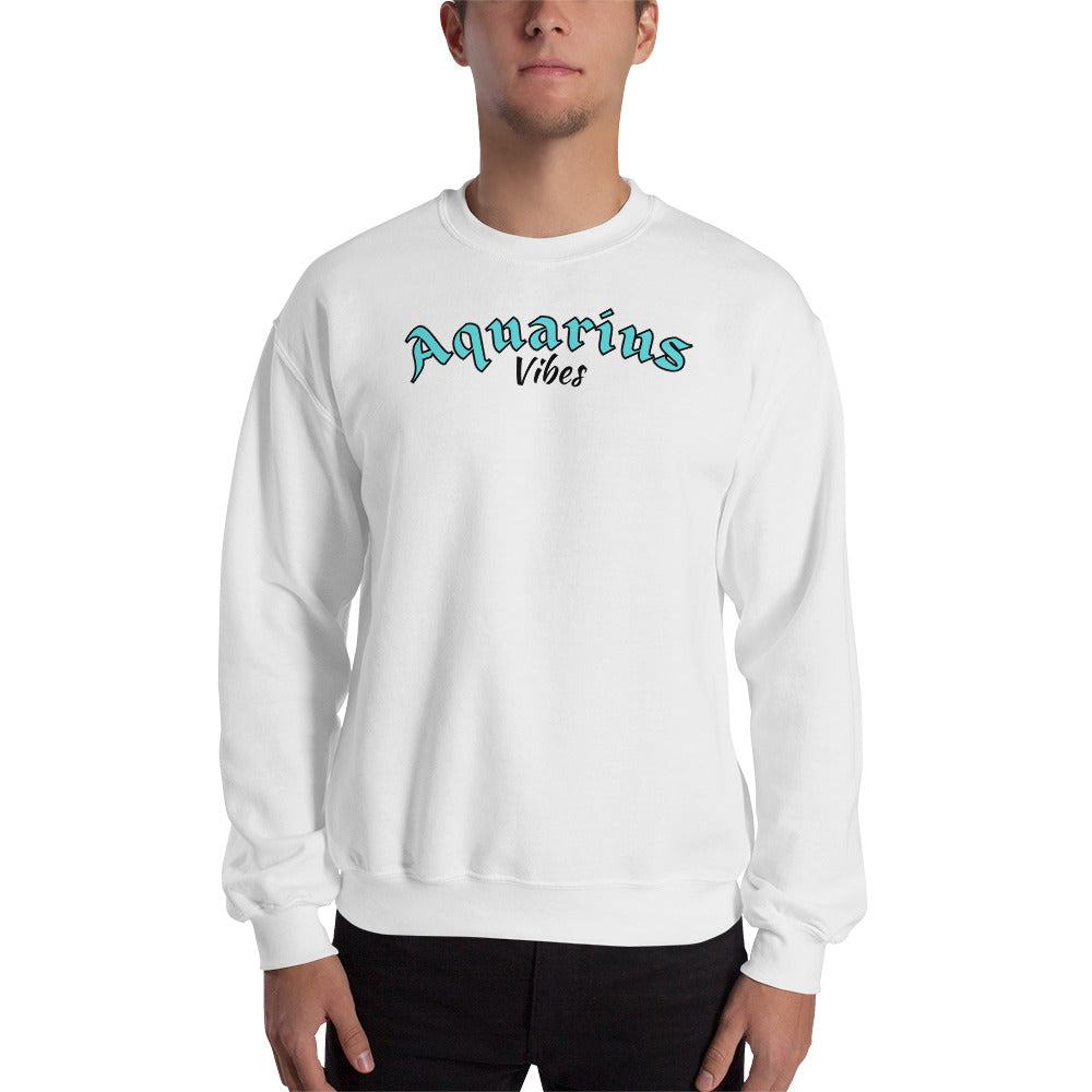 Aquarius Zodiac Sign Unisex Sweatshirt