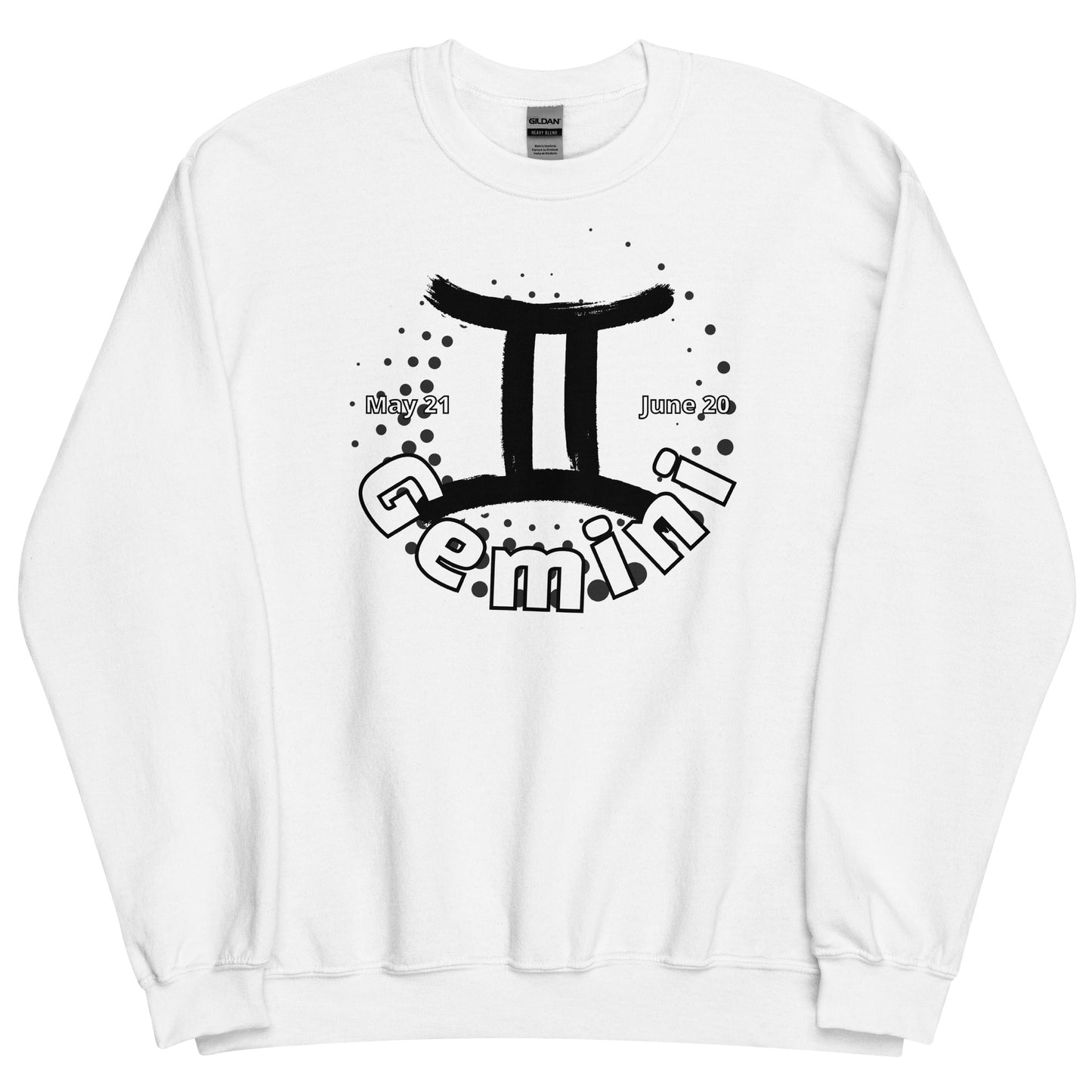 Zwillinge Sternzeichen Unisex Sweatshirt