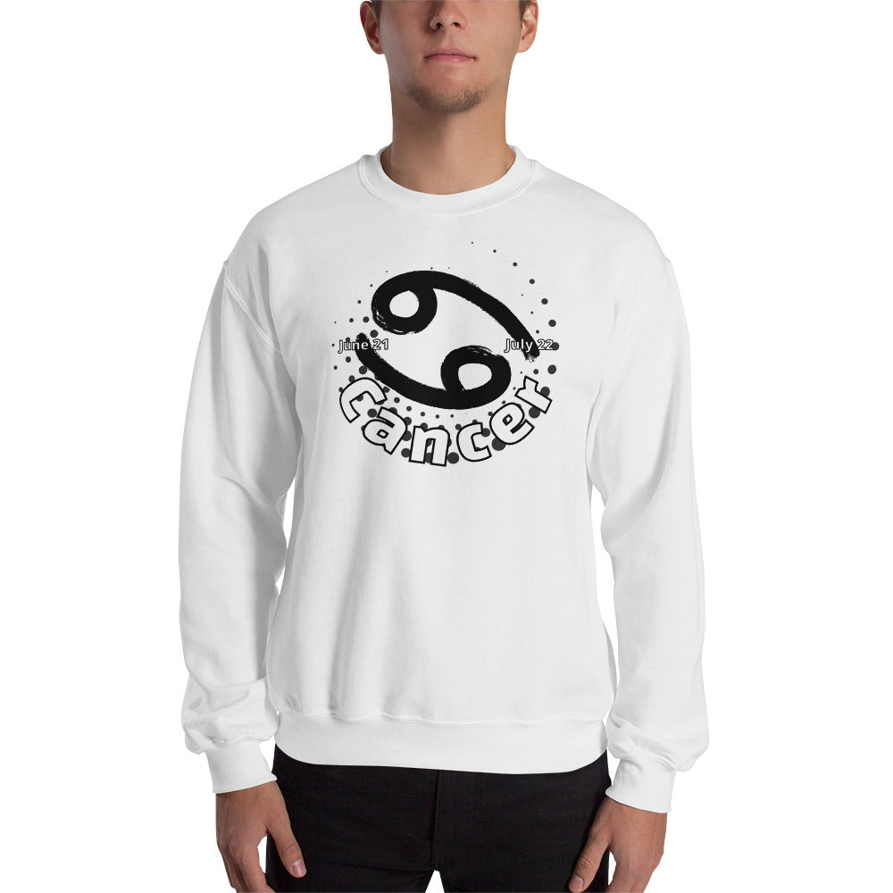 Sudadera unisex con signo del zodíaco del cáncer