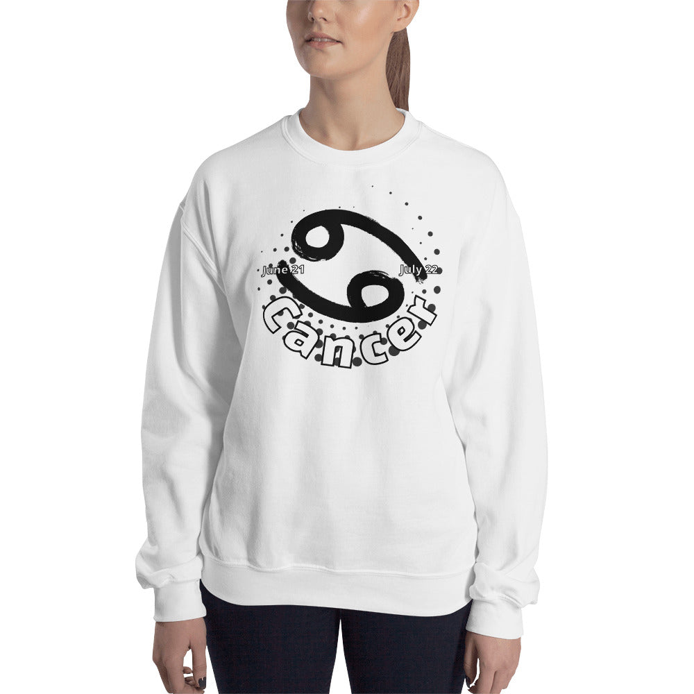 Sudadera unisex con signo del zodíaco del cáncer