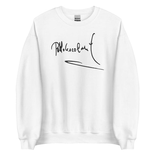 Pablo Escobar Signature, El Patron, Cartel de Medellin Grafikdesign Unisex Sweatshirt