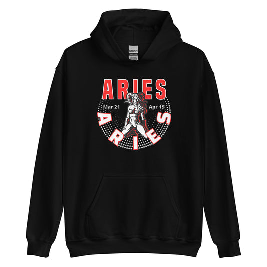 Aries Zodiac Sign Unisex Hoodie