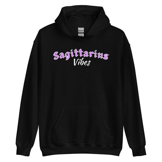 Sudadera con capucha unisex del signo del zodíaco de Sagitario