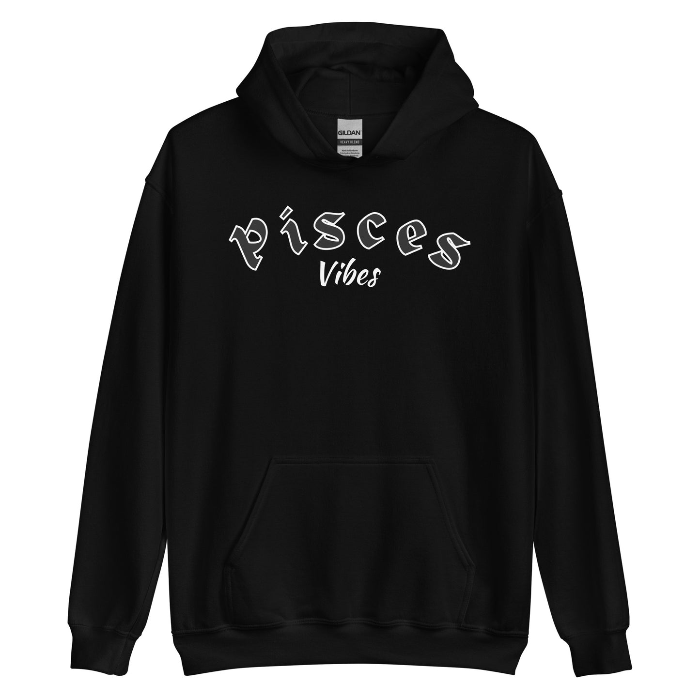 Sudadera con capucha unisex del signo del zodíaco de Piscis