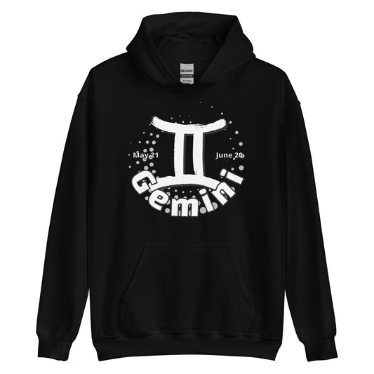 Gemini Zodiac Sign Unisex Hoodie