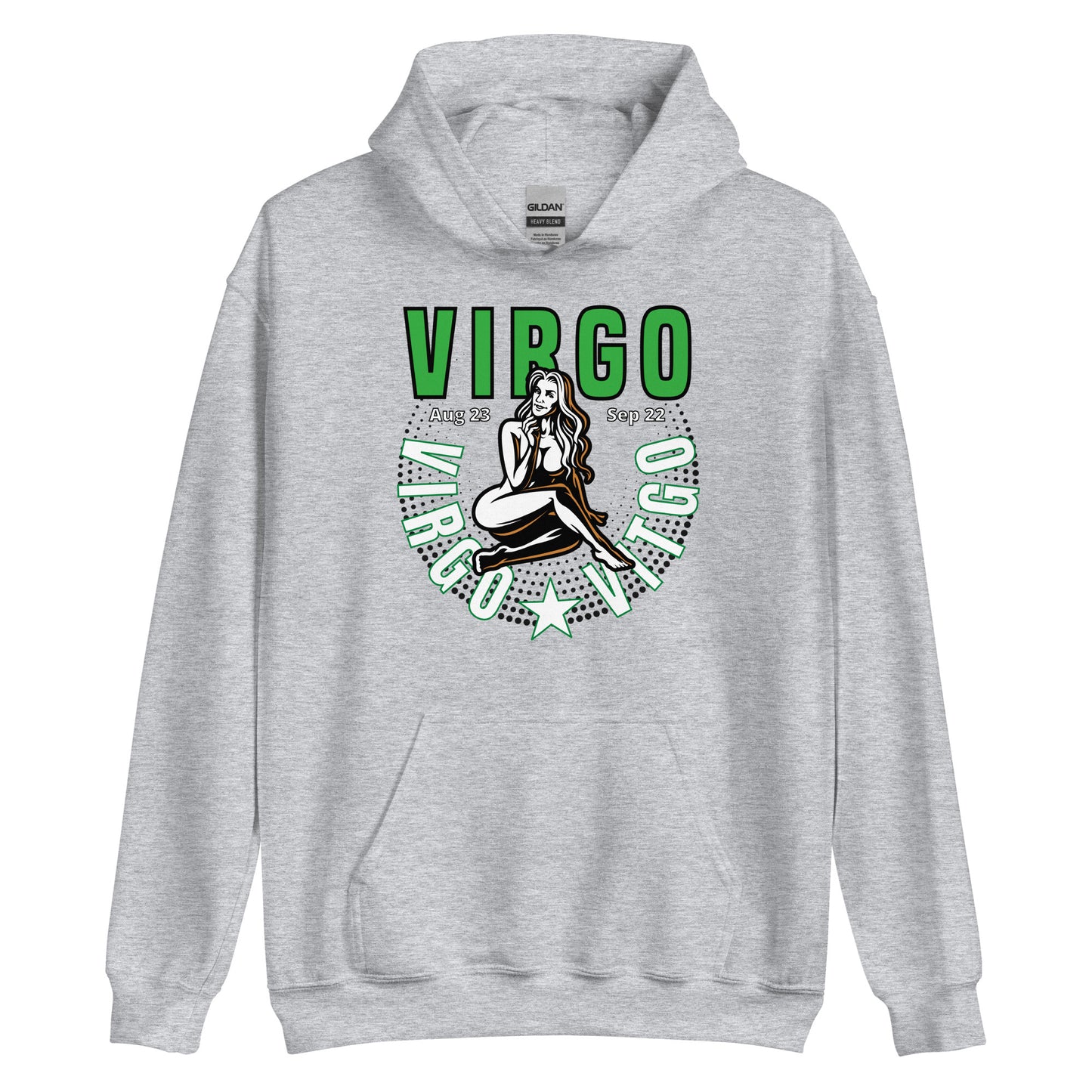 Virgo Zodiac Sign Unisex Hoodie