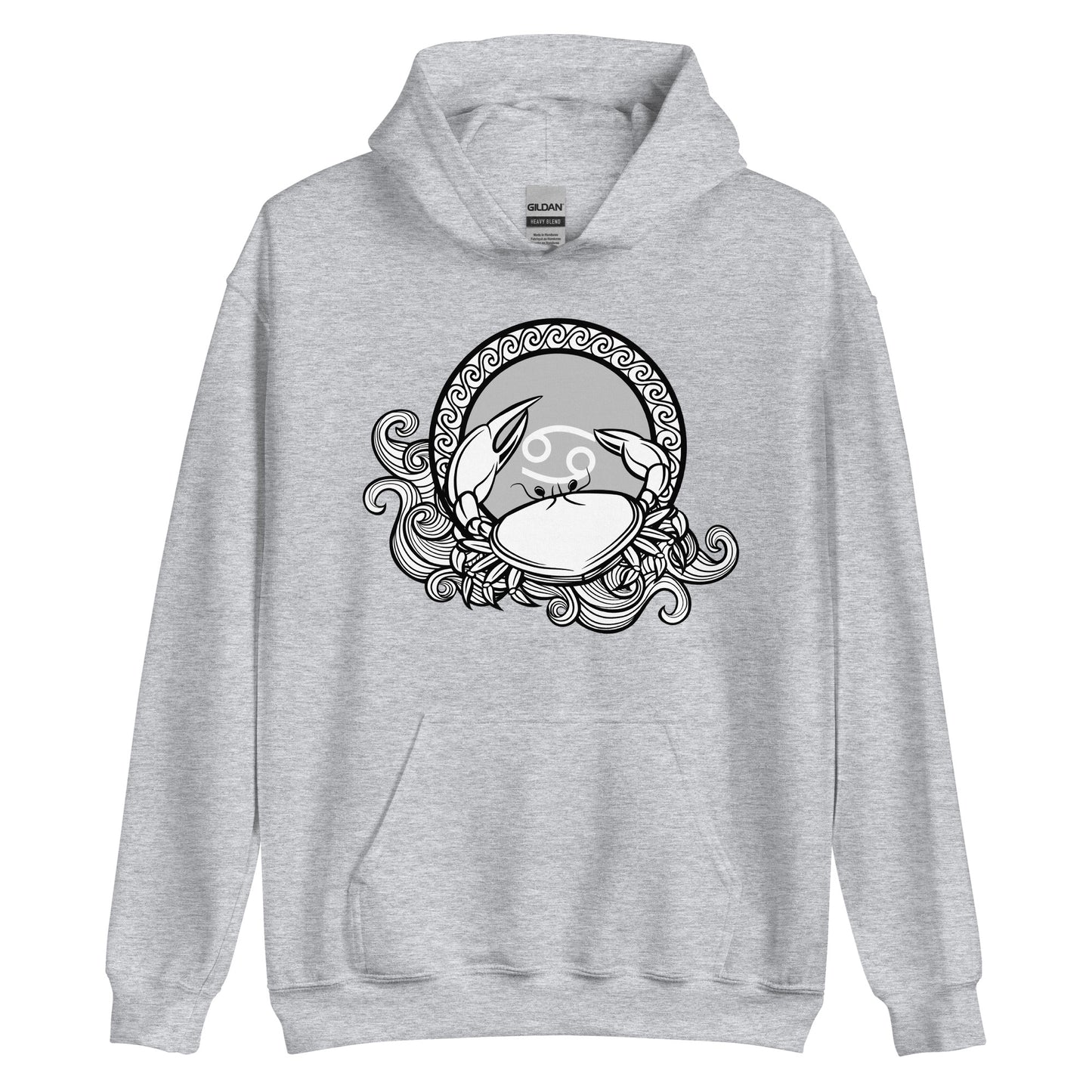 Krebs Sternzeichen Unisex Hoodie