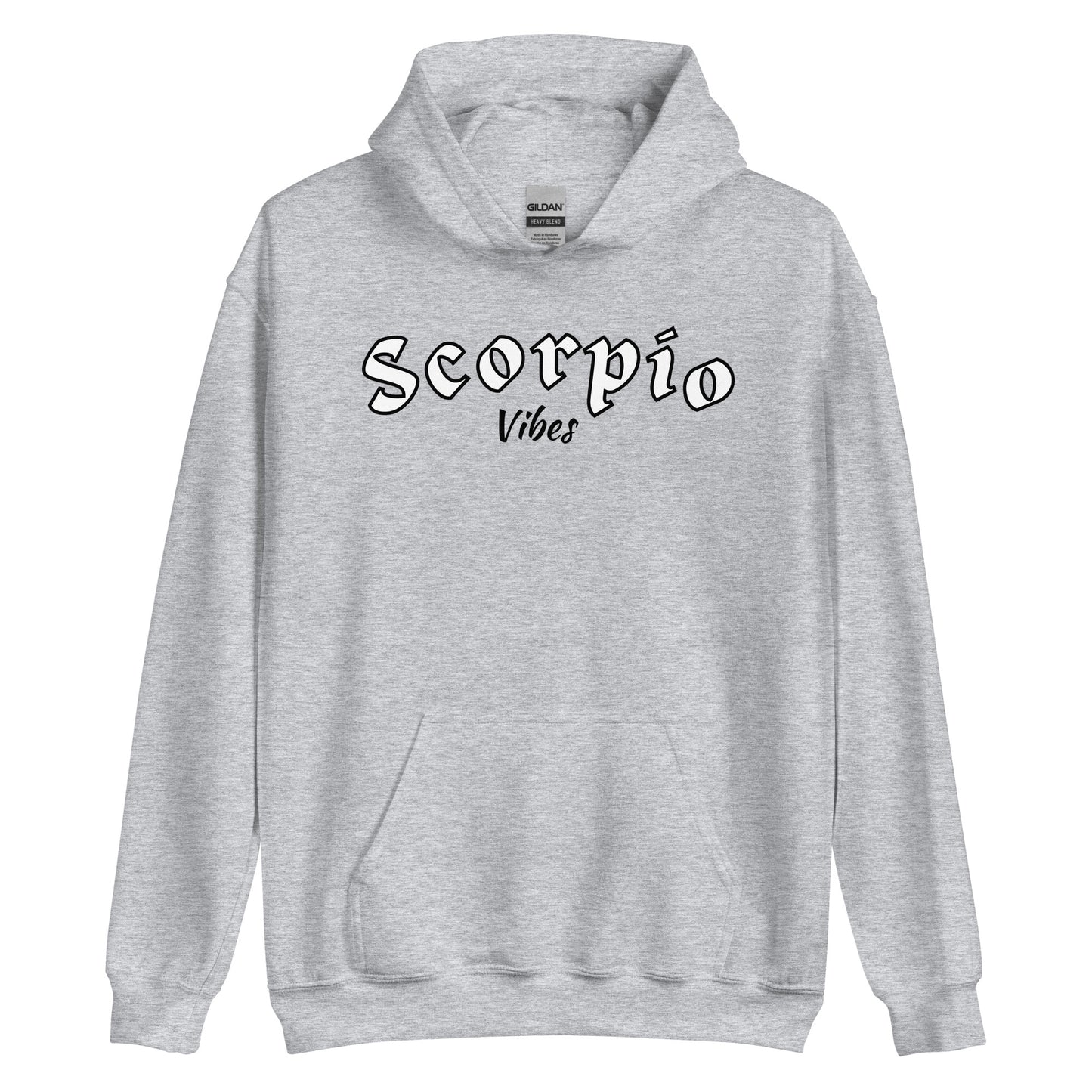 Sudadera con capucha unisex Signo del Zodíaco Escorpio