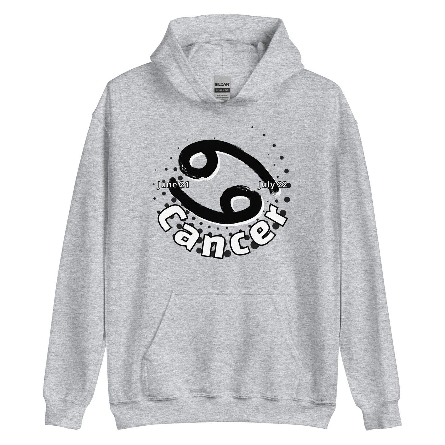 Cancer Zodiac Sign Unisex Hoodie