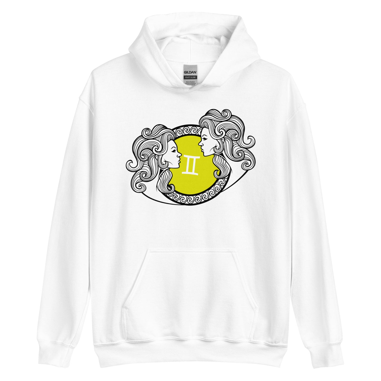 Gemini Zodiac Sign Unisex Hoodie