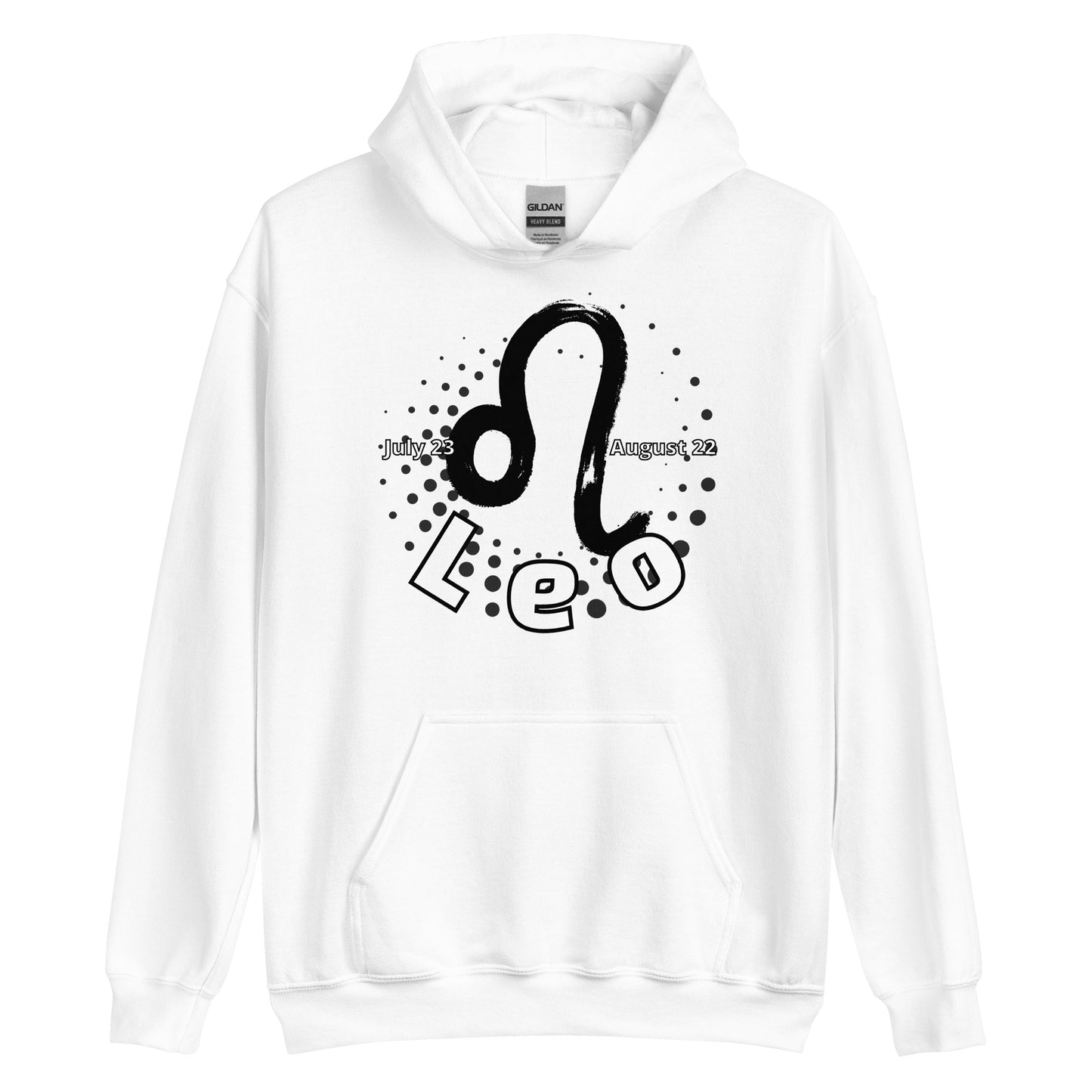 Sudadera con capucha unisex Leo Zodiac Sign