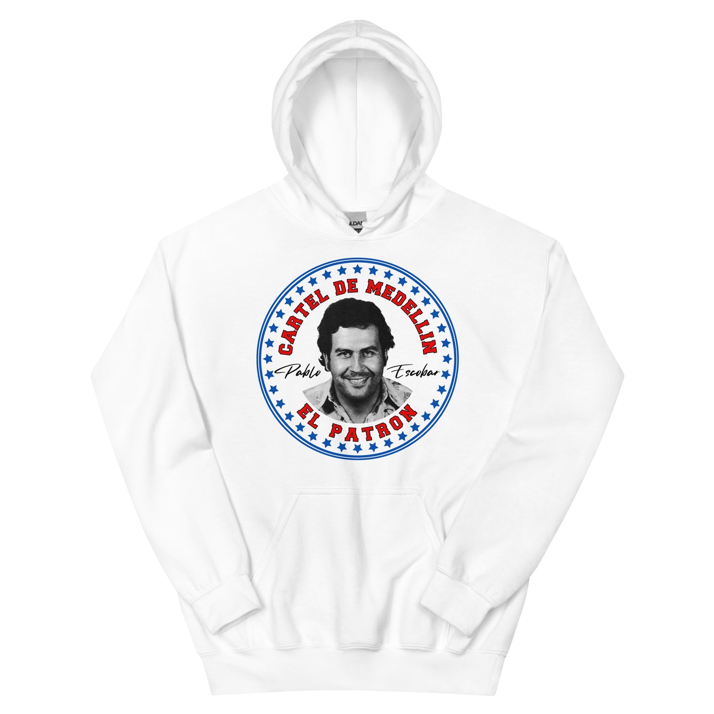 Pablo Escobar, El Patron, Cartel de Medellin Graphic Design Unisex Hoodie